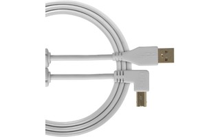 UDG U95004WH - ULTIMATE CABLE USB 2.0 A-B WHITE ANGLED 1M